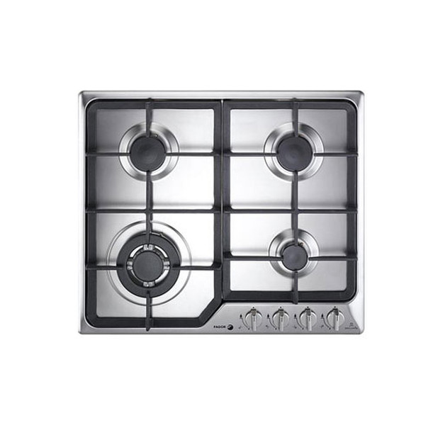 Fagor 5Fi-4GLSTXNAT Встроенный Gas hob Нержавеющая сталь