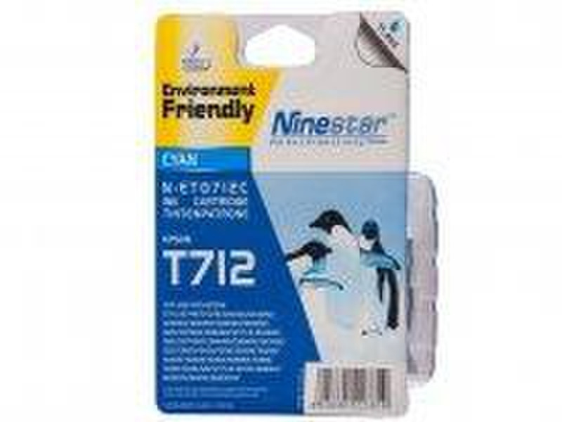 Ninestar NPR0712W(PG) Cyan ink cartridge