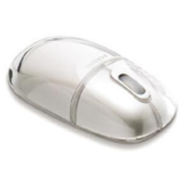 Samsung Crystal Optical Mouse, White USB+PS/2 Optisch 800DPI Weiß Maus