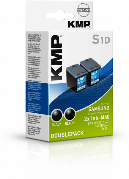 KMP S1D Черный струйный картридж
