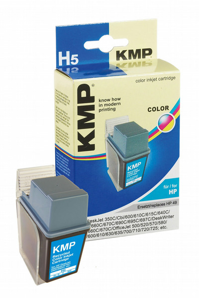 KMP H5 Gelb Tintenpatrone