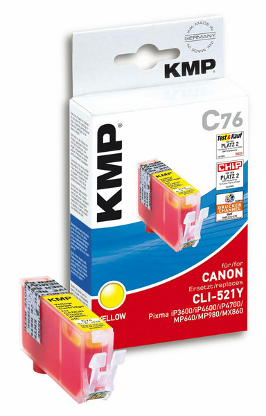 KMP C76 Yellow ink cartridge