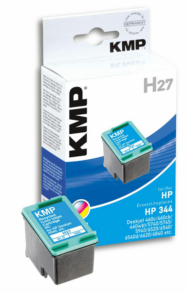 KMP H27 Cyan,Magenta,Yellow ink cartridge