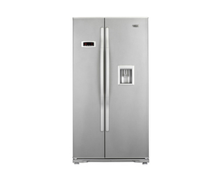 Beko AS920S freestanding 550L Silver side-by-side refrigerator