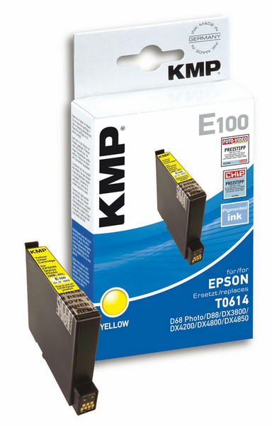 KMP E100 Yellow ink cartridge