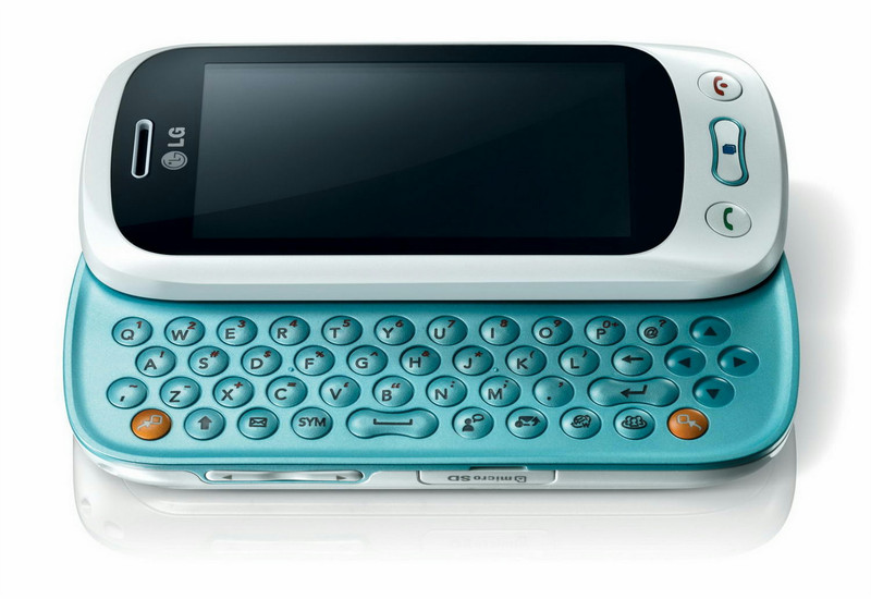 LG GT350 Одна SIM-карта Черный, Cеребряный смартфон