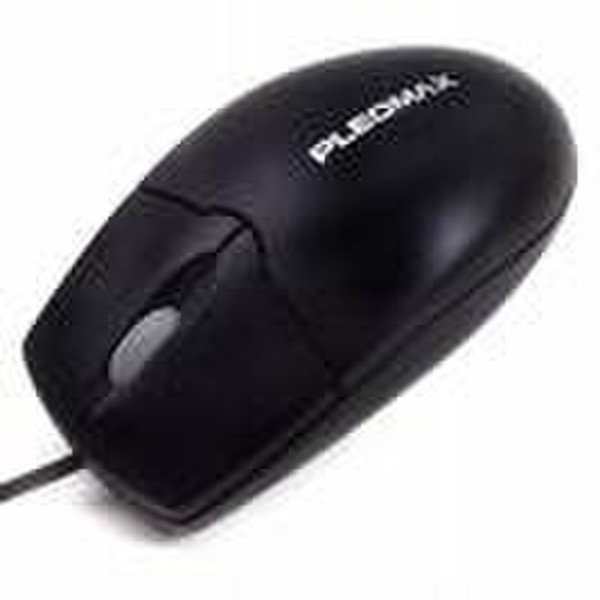 Samsung Standard Optical Mouse, Black PS/2 Оптический 800dpi Черный компьютерная мышь