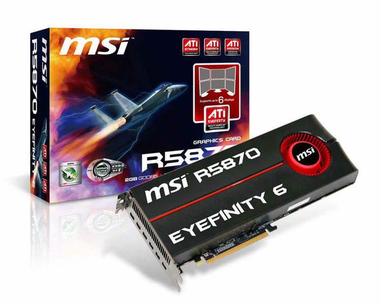 MSI R5870 Eyefinity 6 2GB GDDR5