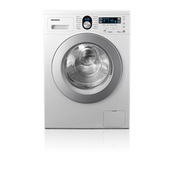 Samsung WF9824GWV Freistehend Frontlader 8kg 1400RPM A+ Silber, Weiß Waschmaschine