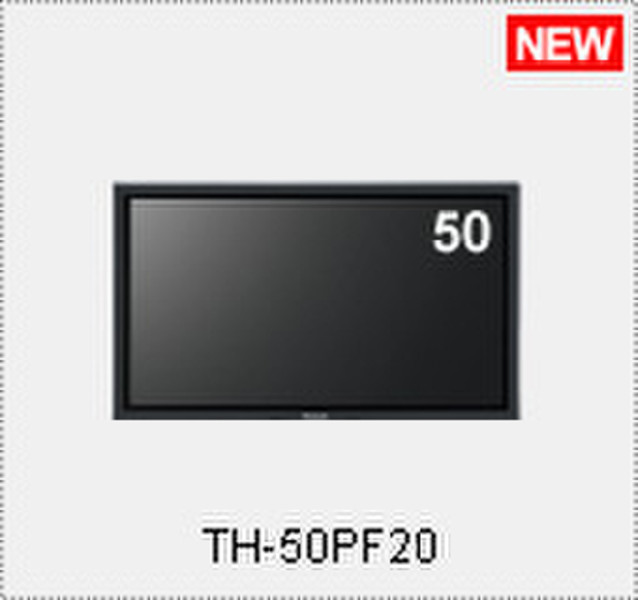 Panasonic TH-50PF20ER 50Zoll Full HD Schwarz Plasma-Fernseher