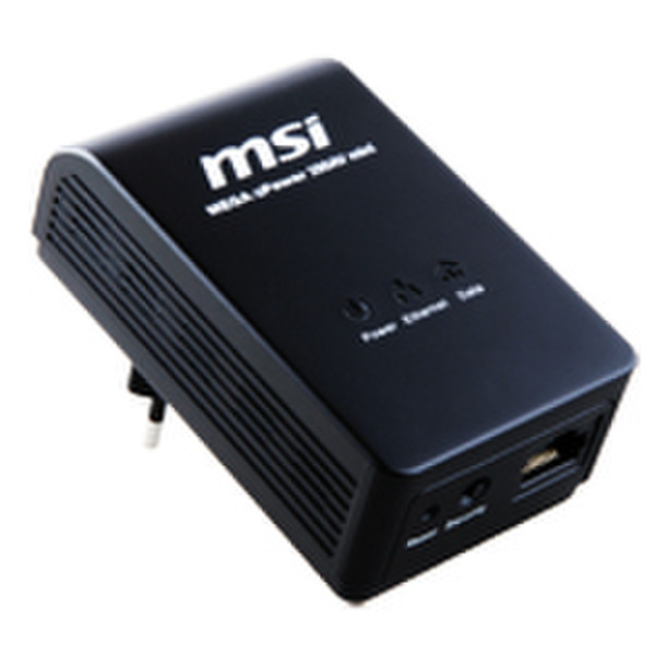 MSI ePower 200AV mini Black Series Ethernet 200Мбит/с сетевая карта