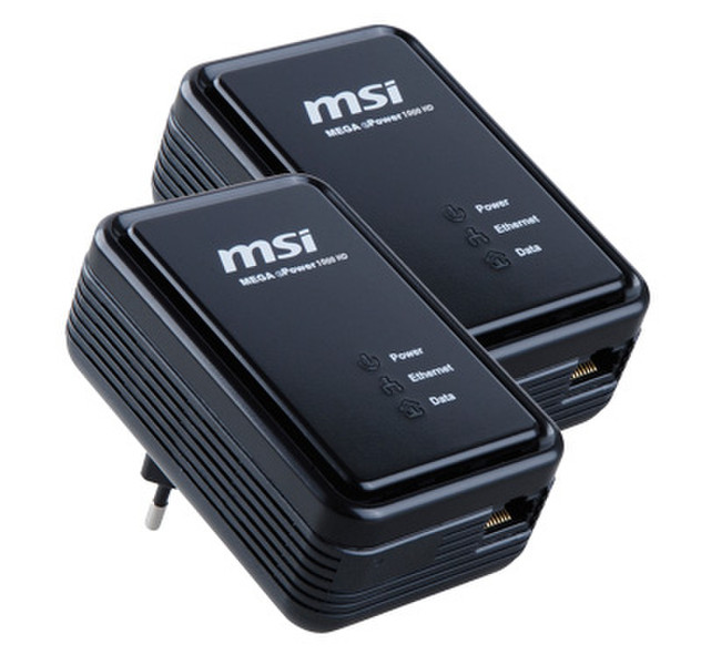 MSI ePower 1000HD Mini Kit Ethernet 1000Mbit/s Netzwerkkarte