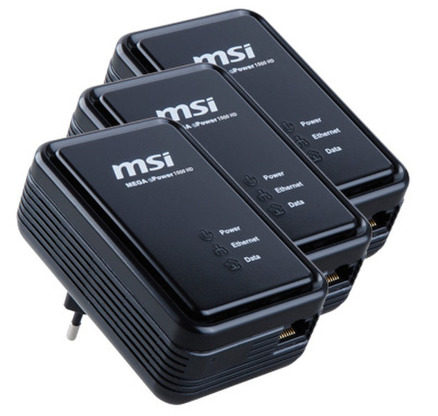 MSI ePower 1000HD Network Kit Ethernet 1000Mbit/s networking card