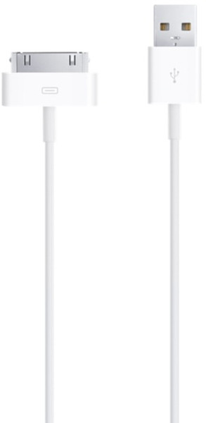 Apple MA591G/B Weiß USB Kabel