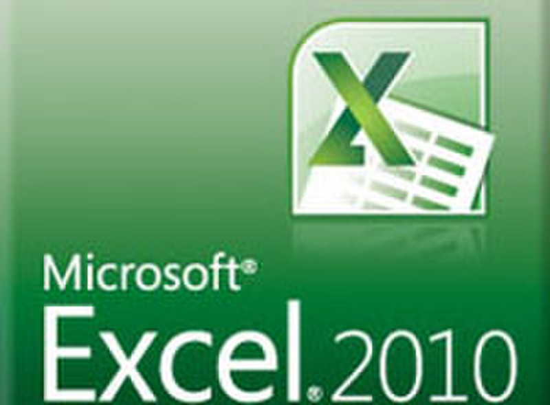 Microsoft Excel 2010, CZE