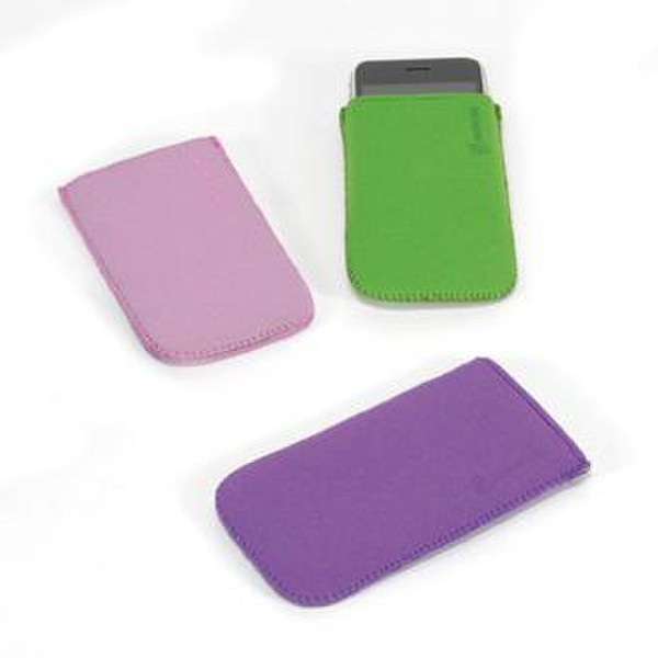 Tucano IPHS3-VPPK Green,Pink,Purple mobile phone case