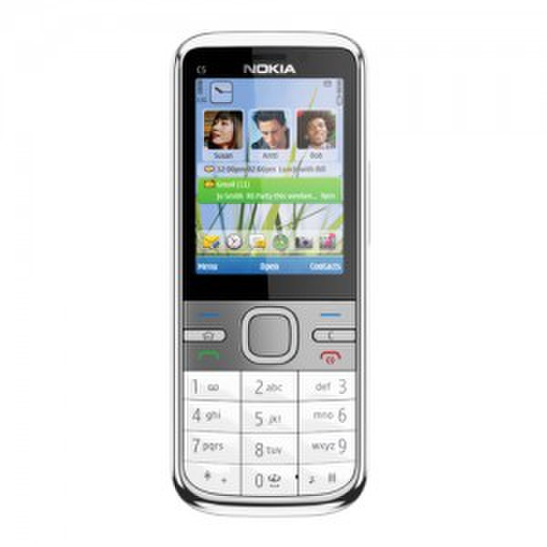 Nokia C5 Single SIM White smartphone