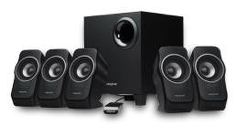 Creative Labs A520 37W Black loudspeaker
