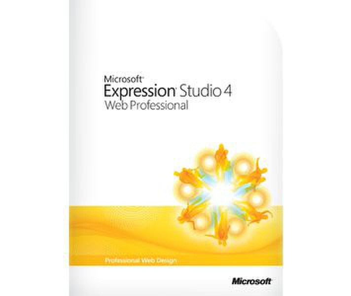 Microsoft Expression Studio 4 Web Professional, 1u, UPG, DVD, ITA