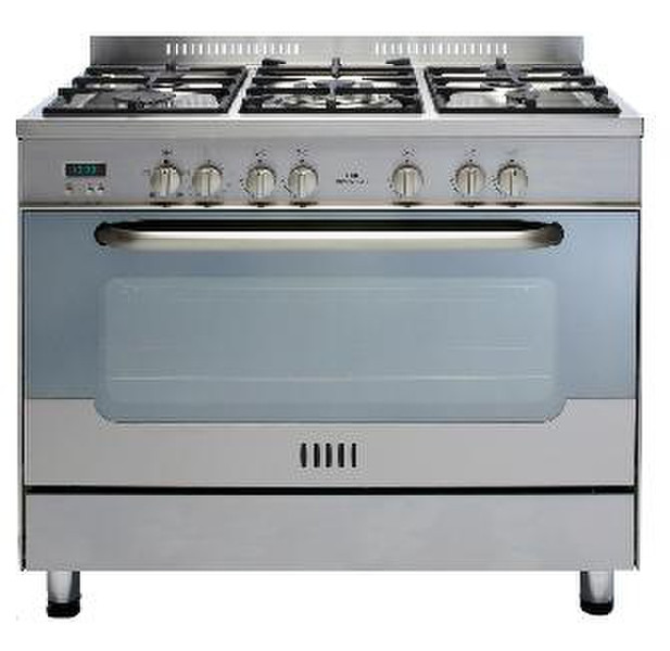 New World DFT91 Freestanding Gas hob Stainless steel