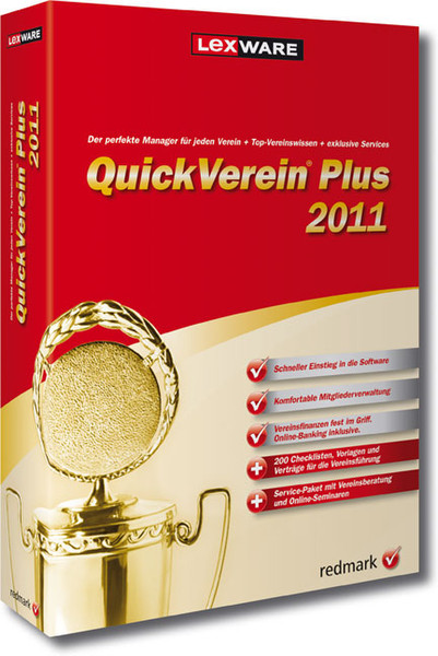 Lexware Vollversion QuickVerein plus 2011 v7.00