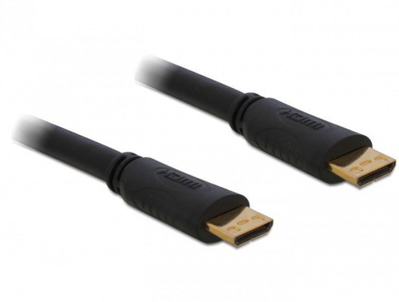 DeLOCK Kabel HDMI C/C St/St 1.4 1m 1m Black HDMI cable
