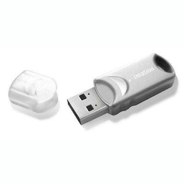 Imation Pocket Flash Drive, 4GB 4GB USB 2.0 Typ A Silber USB-Stick