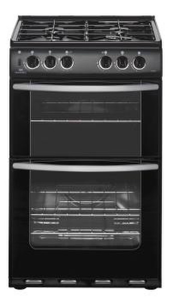 New World 55TWLG Freestanding Gas hob Black