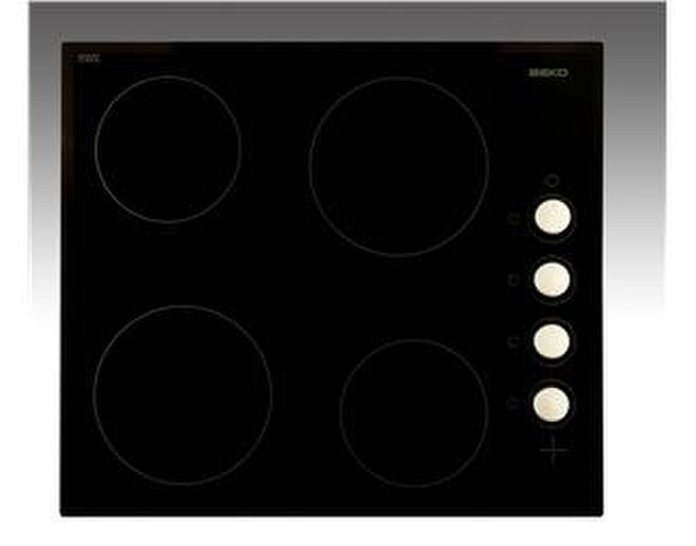 Beko HIC64102 built-in Induction hob Black hob