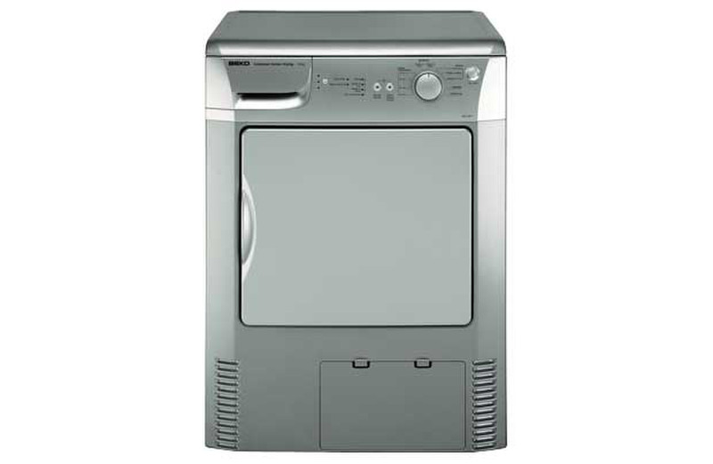 Beko DRCS76S freestanding Front-load 7kg C Silver tumble dryer