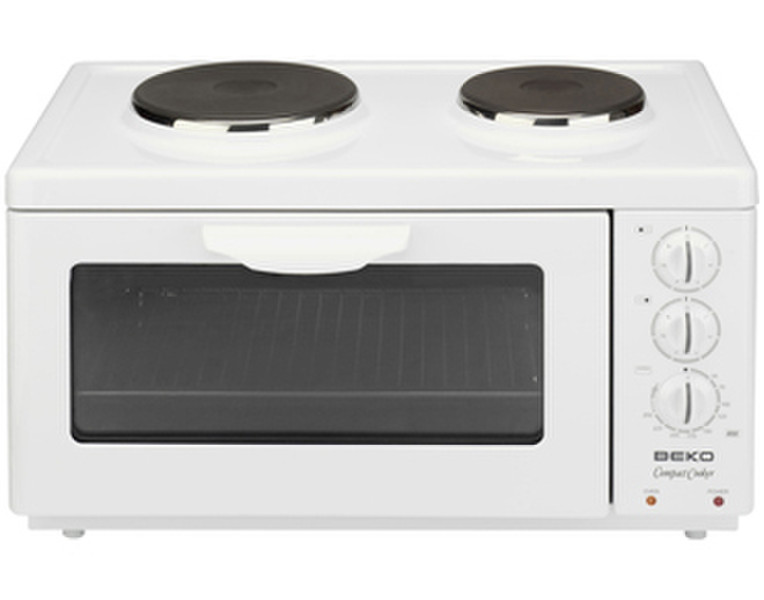 Beko MC112W Tabletop Sealed plate White cooker