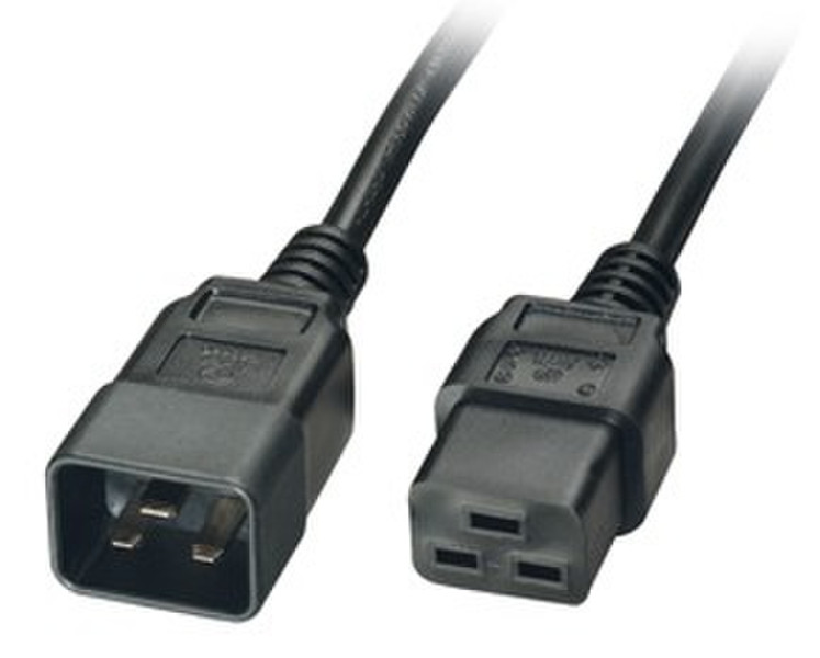 Lindy 30385 2.5m Black power cable