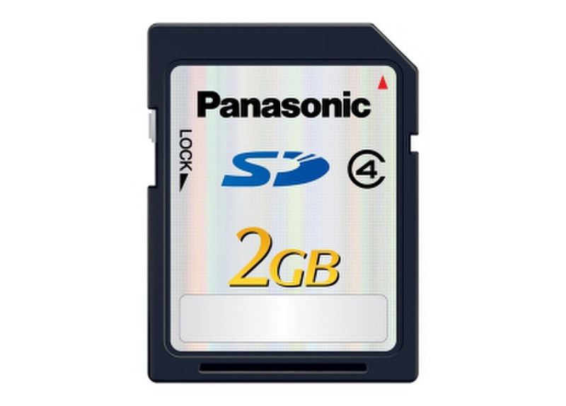 Panasonic RPSDP02GE1K 2GB SD memory card
