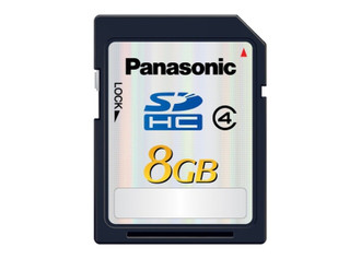 Panasonic RP-SDP08GE1K 8GB SD memory card