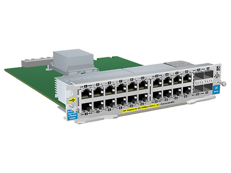 Hewlett Packard Enterprise 8800 20-port 10/100/1000 Ethernet Electrical Interface Module Gigabit Ethernet модуль для сетевого свича