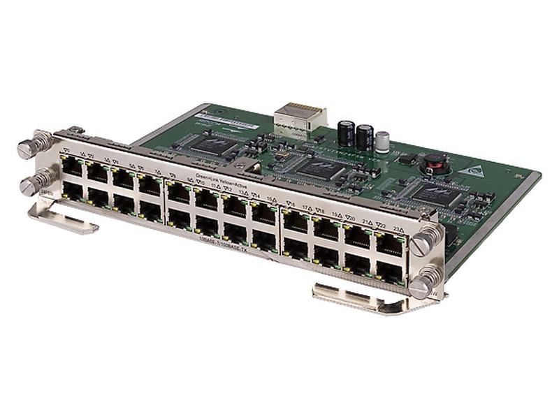 Hewlett Packard Enterprise MSR 24-port 10/100 XMIM Module Fast Ethernet модуль для сетевого свича