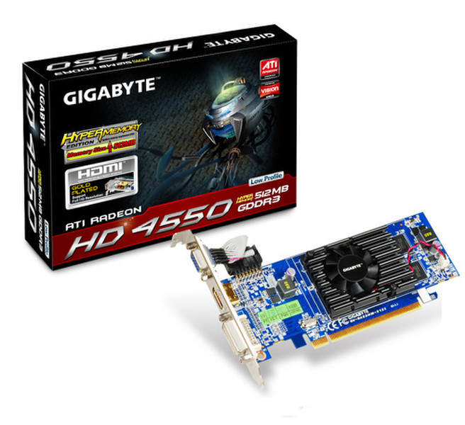 Gigabyte GV-R455HM-512I GDDR3 Grafikkarte