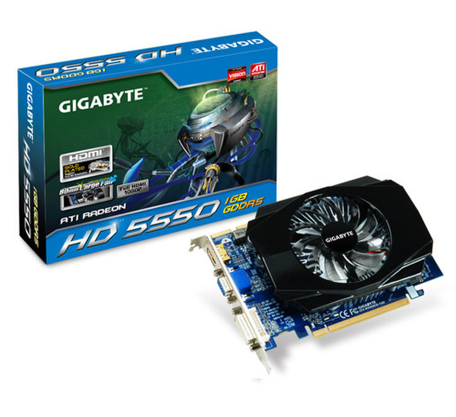 Gigabyte GV-R555D5-1GI 1GB GDDR5 graphics card