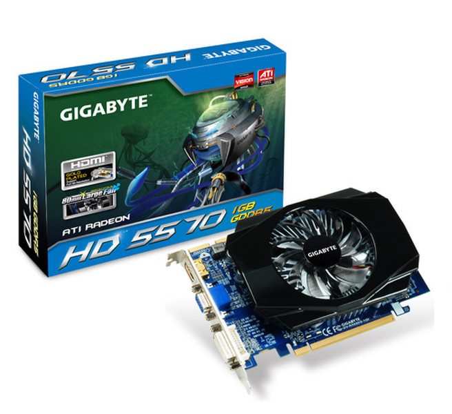 Gigabyte GV-R557D5-1GI 1GB GDDR5 Grafikkarte