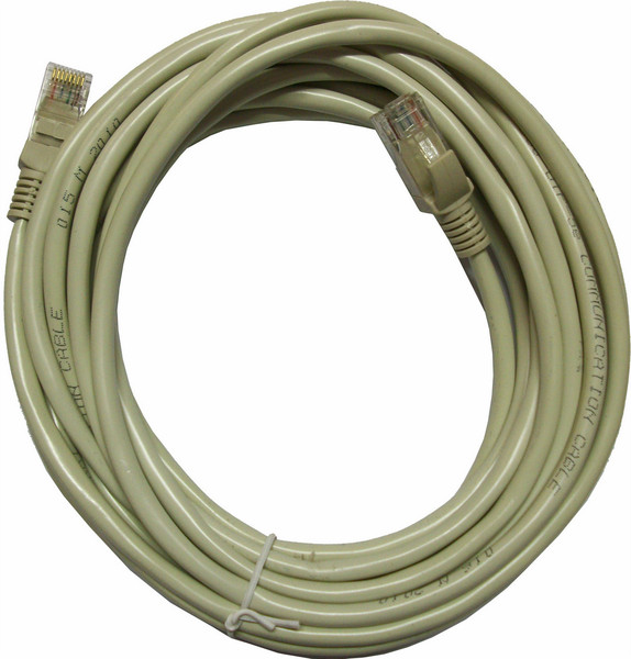 3GO 10m CAT.5E 10м Серый сетевой кабель