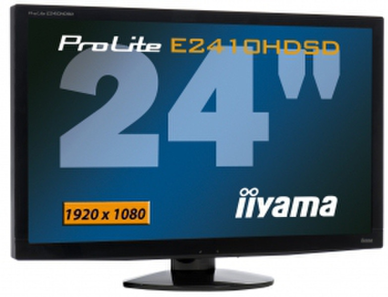 iiyama ProLite E2410HDSD-1 24Zoll Full HD Schwarz Computerbildschirm