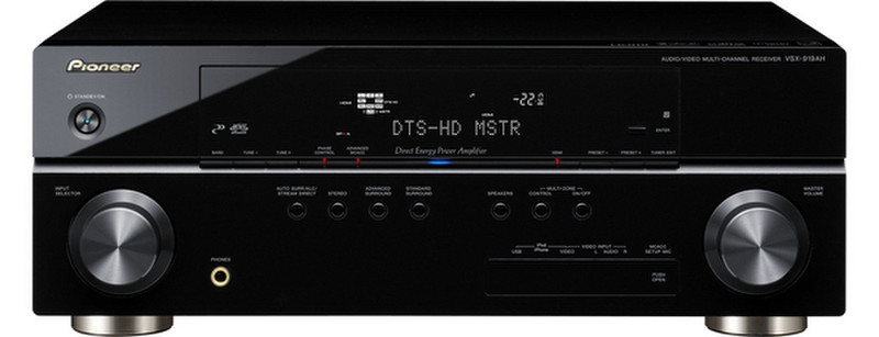 Pioneer VSX-919AH-K 7.1channels Black AV receiver