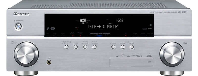 Pioneer VSX-919AH-S 7.1Kanäle Silber AV-Receiver