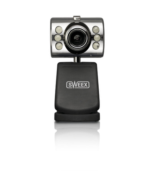 Sweex WC031V3 640 x 480пикселей USB 2.0 Черный вебкамера