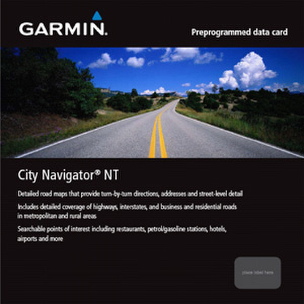Garmin 010-D0036-00 navigation software