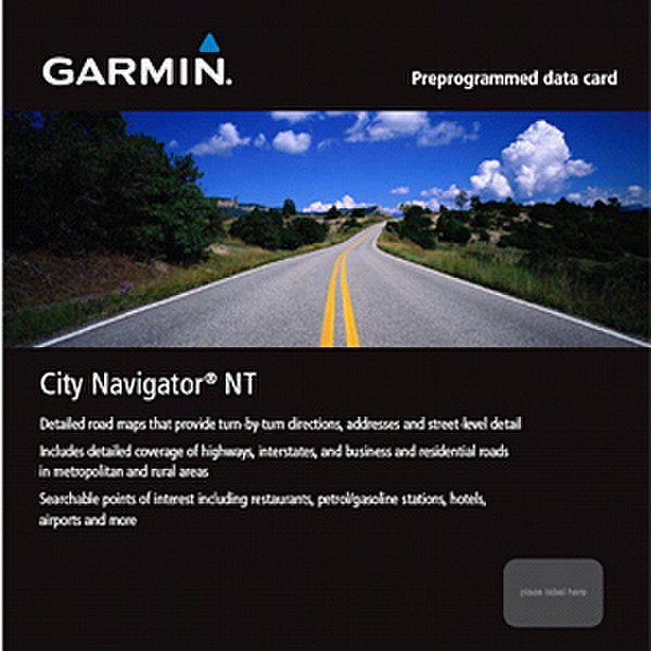 Garmin 010-D0764-00 navigation software