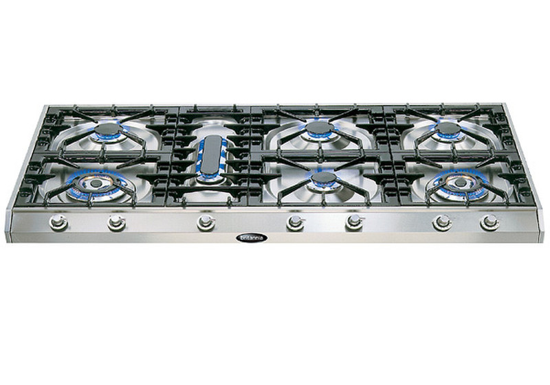 Britannia HOBP12657SSF built-in Gas hob Stainless steel hob