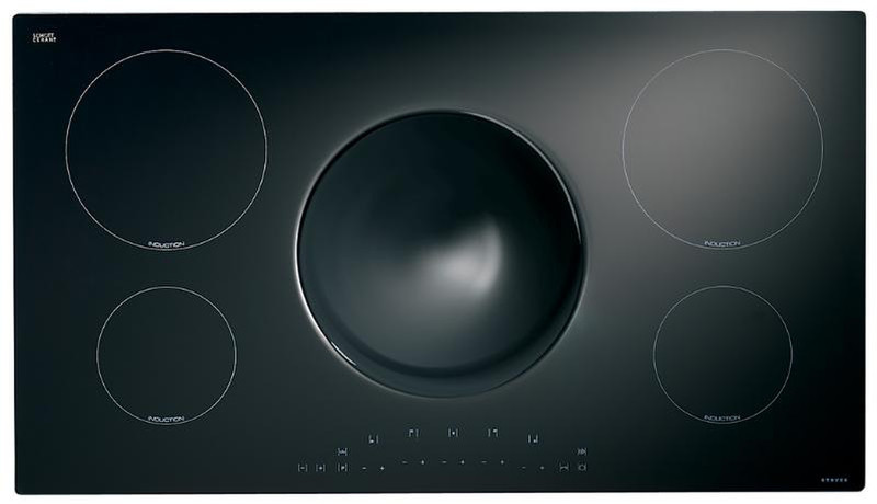 Stoves S7-C900TCiWOK Встроенный Induction hob Черный