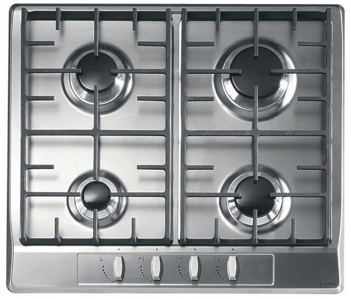 Stoves S3-G600C built-in Gas hob Stainless steel