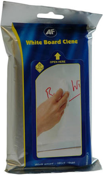AF White Board Flat Pack disinfecting wipes